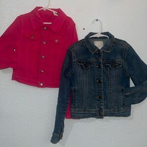 Girls Denim Bundle - 2 Jackets/ 1 Jeans (Size 8)